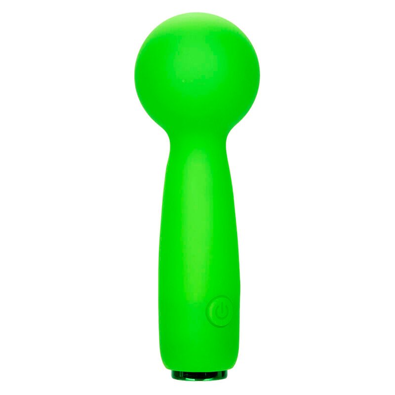 CALEXOTICS - NEON VIBES THE BUBBLY VIBE MINI MASAJEADOR 10 VIBRACIONES VERDE - Estimuladores - El Arte del Placer