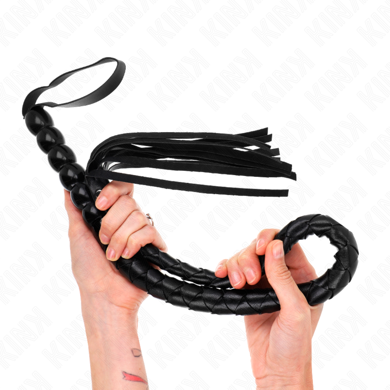 KINK - LÁTIGO DE SERPIENTE CON AGARRE DE BOLAS 80 CM - Artículos BDSM - El Arte del Placer