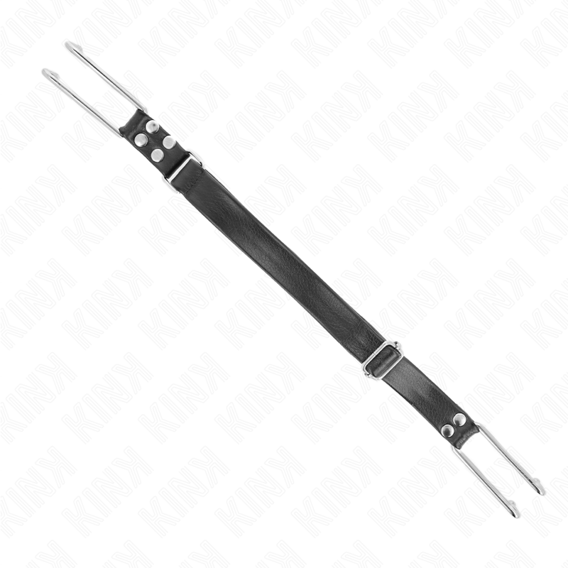 KINK - MORDAZA DE GANCHO DE METAL AJUSTABLE 36-52 CM - BDSM & BONDAGE - El Arte del Placer