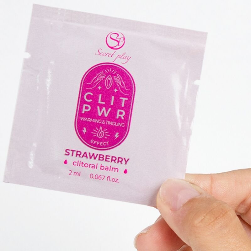 SECRETPLAY - MONODOSIS LUBRICANTE FRESAS 2 ML - DROGUERÍA - El Arte del Placer