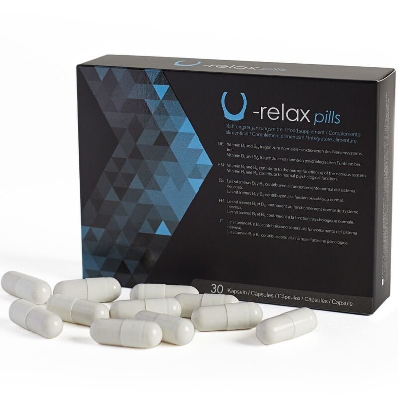 U-Relax Pills – Complemento alimenticio para el bienestar emocional - Cápsulas Unisex - El Arte del Placer