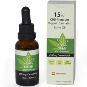 Cibidil 15% – Aceite de CBD natural - Aceites con Sabores - El Arte del Placer