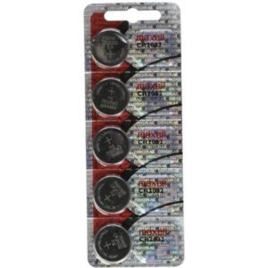MAXELL - PILA BOTÓN LITIO CR2032 3V - BLISTER 5 UNIDADES - ARTÍCULOS VARIOS - El Arte del Placer