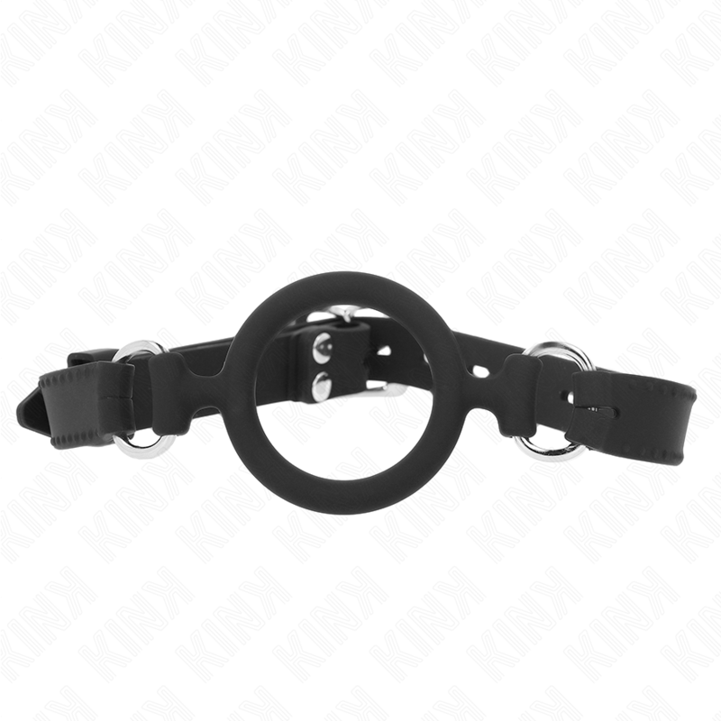 KINK - MORDAZA 56 CM JUNTA TÓRICA DE SILICONA 5 CM - BDSM & BONDAGE - El Arte del Placer
