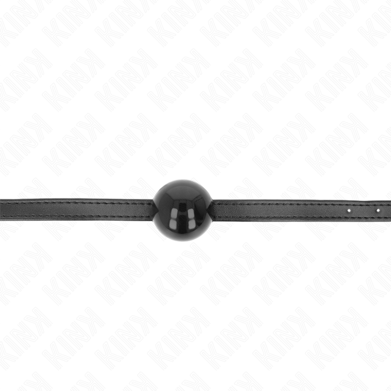 KINK - MORDAZA DE BOLA 4 CM CON CORREA SIMPLICITY PEQUEÑA - BDSM & BONDAGE - El Arte del Placer