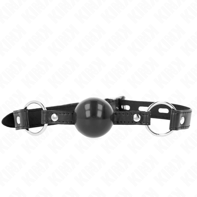 KINK – MORDAZA DE BOLA 4 CM TPE 60 X 2 CM - BDSM & BONDAGE - El Arte del Placer
