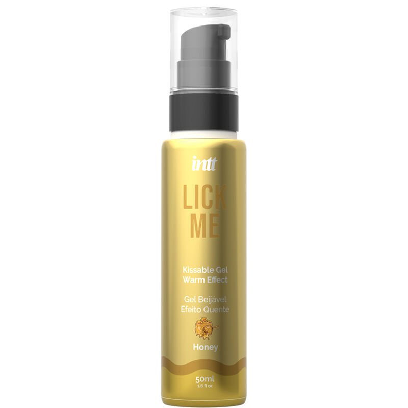 INTT -  LICK ME GEL COMESTIBLE SABOR MIEL EFECTO CALOR - Con deliciosos Sabores - El Arte del Placer