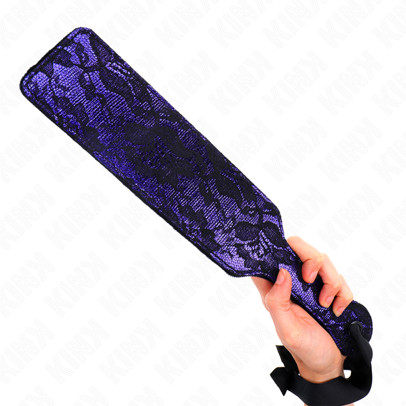 KINK - PALA DE PIEL DISEÑO ESCÁNDALO 37 X 7 CM - Artículos BDSM - El Arte del Placer