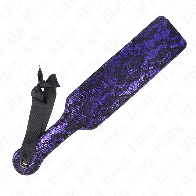 KINK - PALA DE PIEL DISEÑO ESCÁNDALO 37 X 7 CM - Artículos BDSM - El Arte del Placer