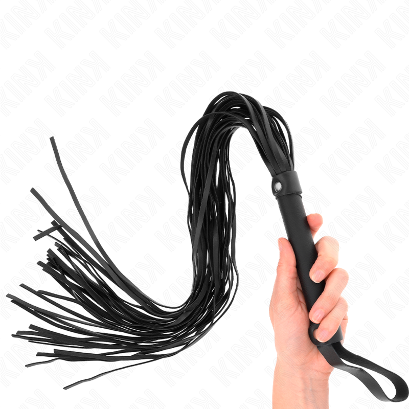KINK - LÁTIGO PIEL DE OVEJA IMITACIÓN 60 CM - Artículos BDSM - El Arte del Placer