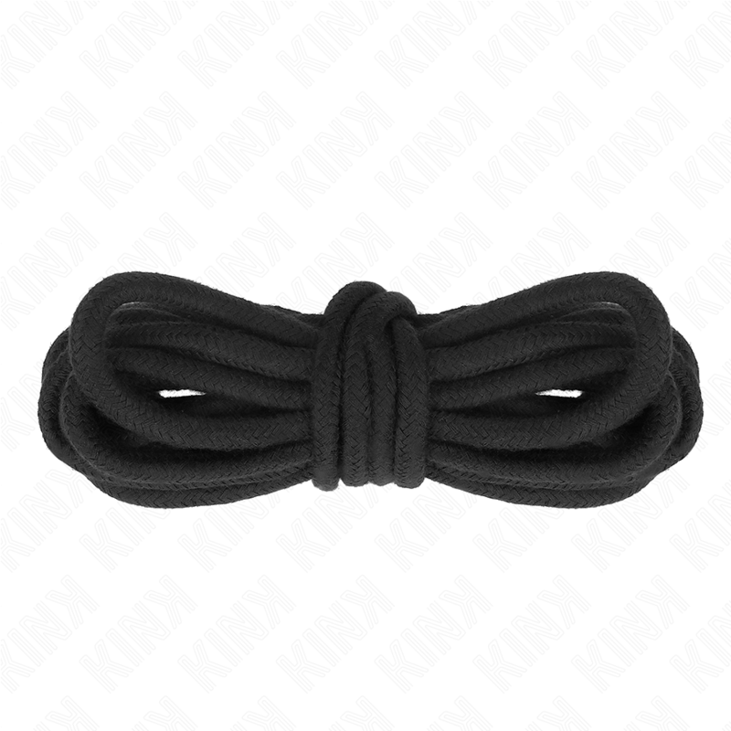 KINK - CUERDA DE ALGODÓN 10 METROS NEGRO - BDSM & BONDAGE - El Arte del Placer
