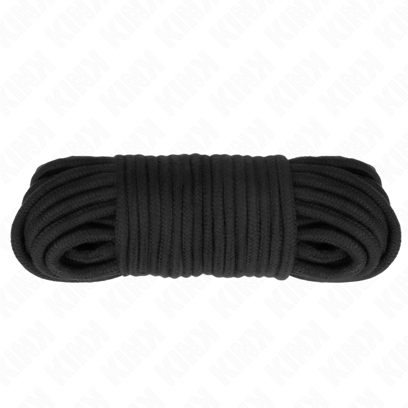 KINK - CUERDA DE ALGODÓN 20 METROS NEGRO - BDSM & BONDAGE - El Arte del Placer