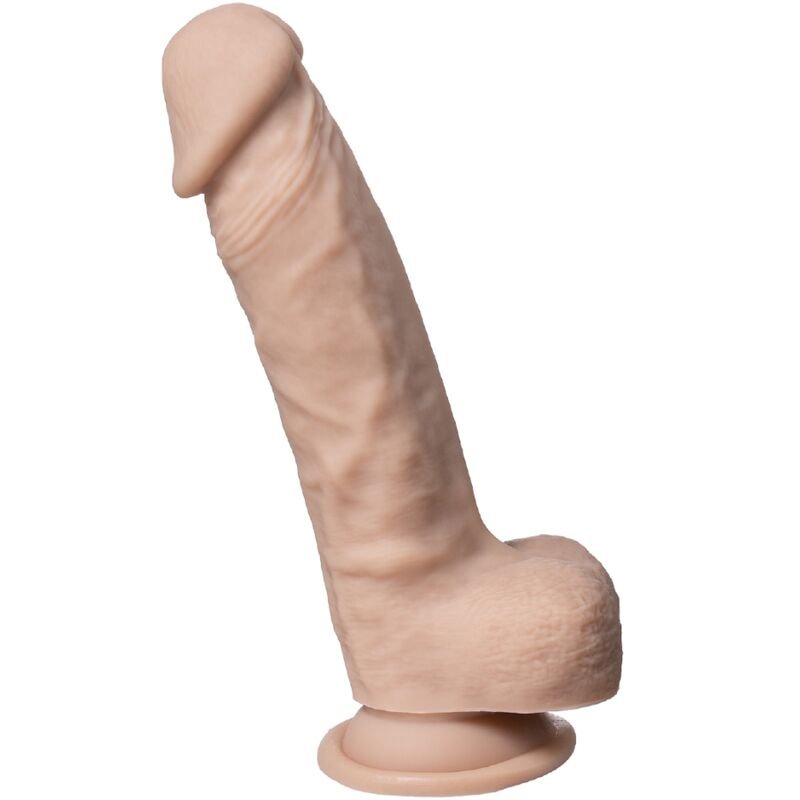 SILEXD - REAL SKIN PENE SUPER REALÍSTICO TERMO REACTIVO 21 CM PREMIUM SILEXPAN NATURAL - Dildos sin Vibración - El Arte…