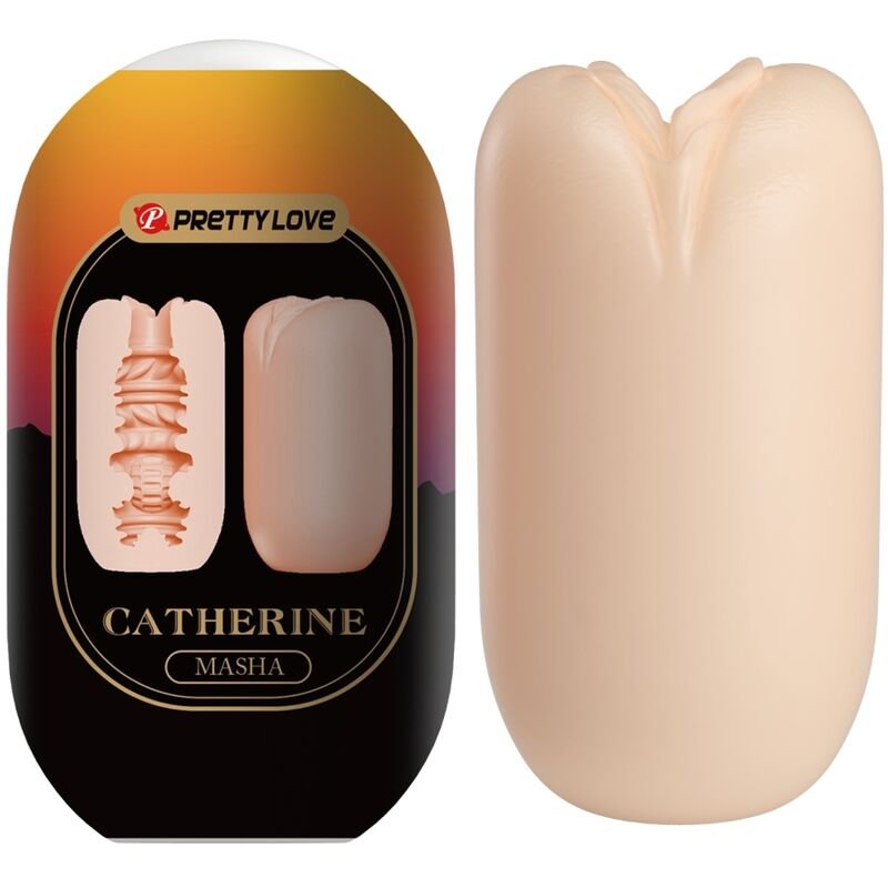 PRETTY LOVE - MASHA MASTURBADOR MASCULINO NATURAL - JUGUETES BIENESTAR - El Arte del Placer