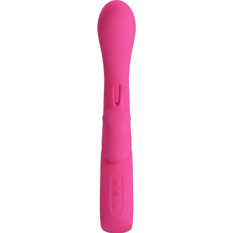 PRETTY LOVE - NOVAK VIBRADOR RABBIT 12 VIBRACIONES ROSA - JUGUETES BIENESTAR - El Arte del Placer