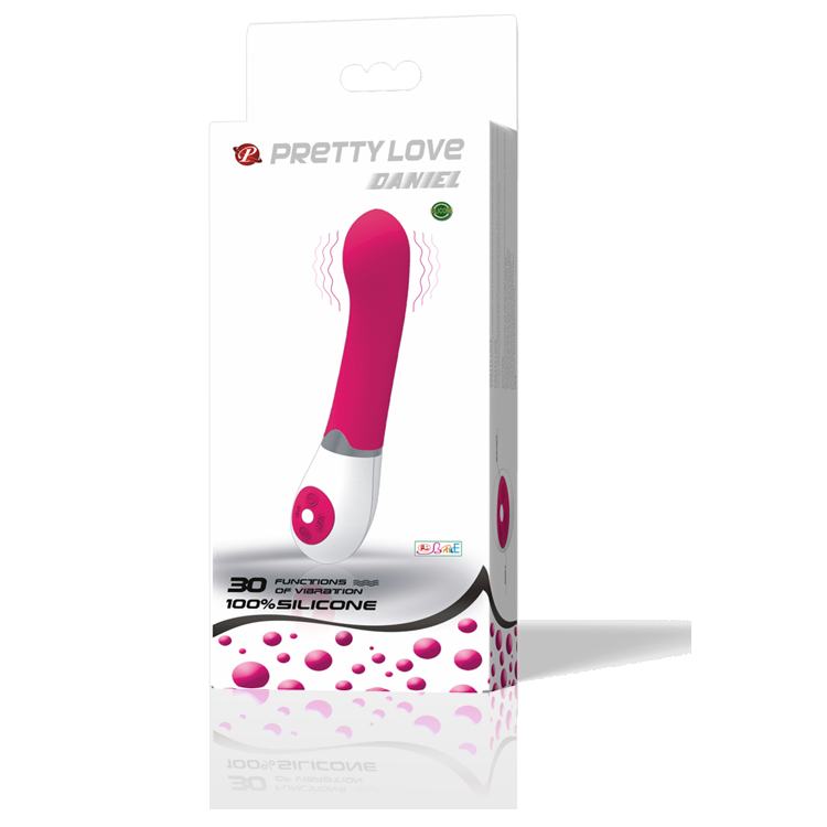 PRETTY LOVE - FLIRTATION VIBRADOR DANIEL - JUGUETES BIENESTAR - El Arte del Placer