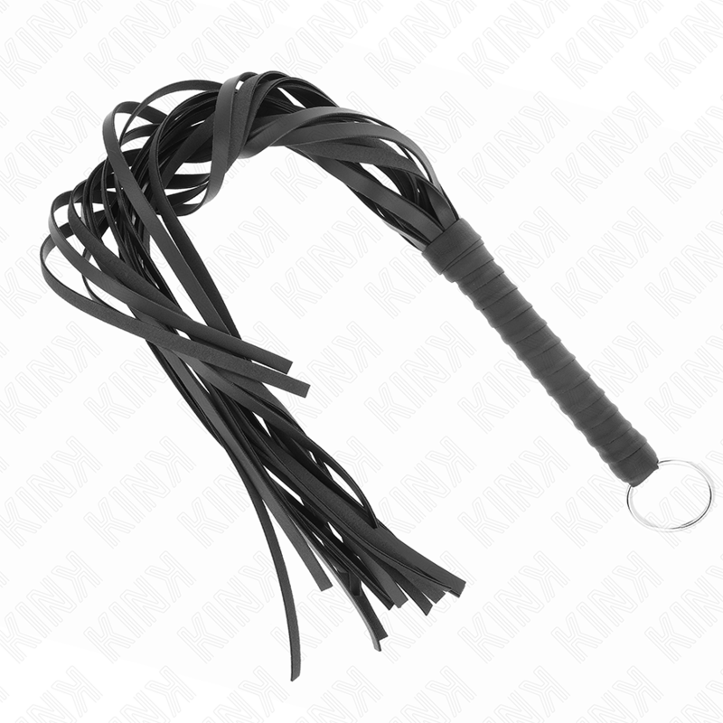 KINK - LÁTIGO CON ANILLO 65 CM - Artículos BDSM - El Arte del Placer