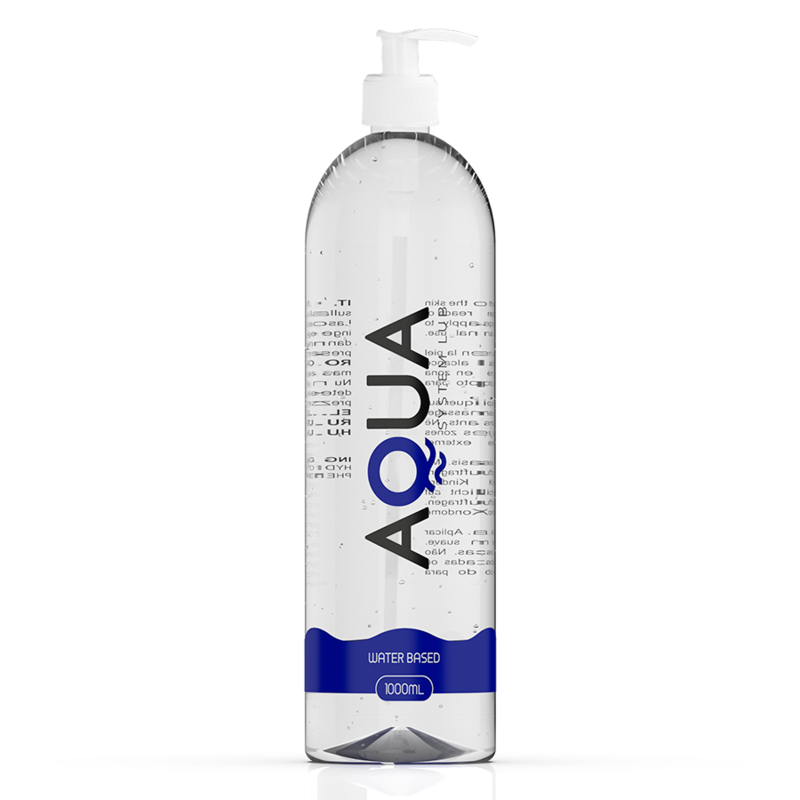 AQUA QUALITY - LUBRICANTE BASE DE AGUA 1000 ML - Base Agua - El Arte del Placer