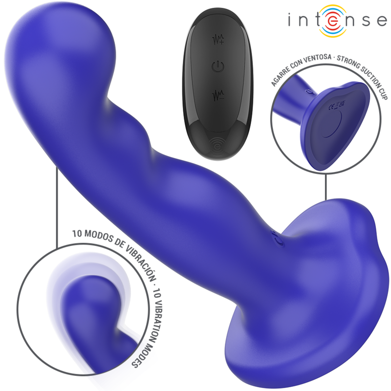 INTENSE – SHORTY VIBRADOR CON VENTOSA CONTROL REMOTO - JUGUETES BIENESTAR - El Arte del Placer