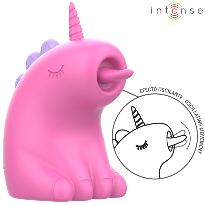INTENSE - PINKIE ESTIMULADOR CON LENGUA ROTADOR 360º - Estimuladores - El Arte del Placer