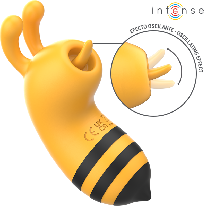 INTENSE - MAYA ESTIMULADOR CON LENGUA ROTADORA 360º - Estimuladores - El Arte del Placer