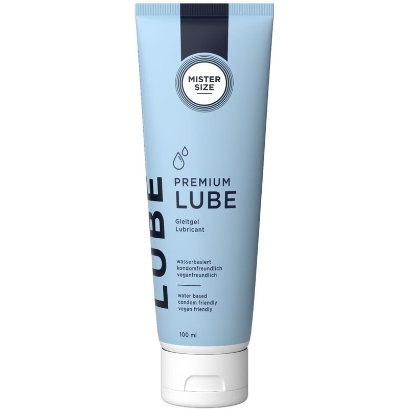 MISTER SIZE - LUBRICANTE PREMIUM 100 ML - Base Agua - El Arte del Placer