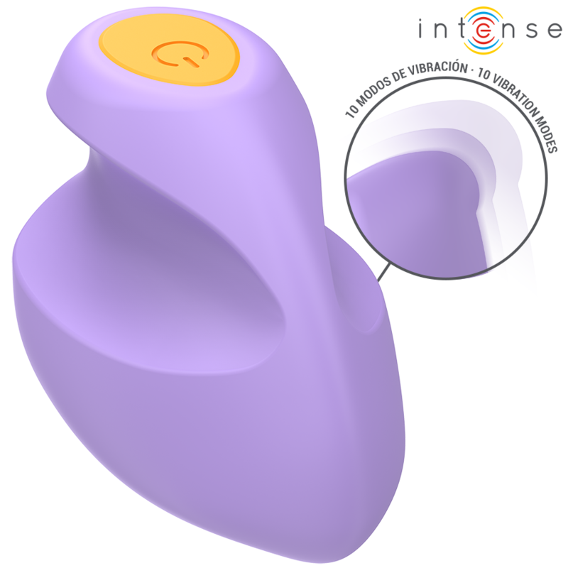 INTENSE - ÚRSULA ESTIMULADOR 10 VIBRACIONES MORADO - Estimuladores - El Arte del Placer