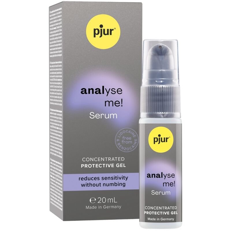 PJUR - ANALYSE ME SERUM ANAL COMFORT 20 ML - Anal - Sprays o cremas relajantes - El Arte del Placer