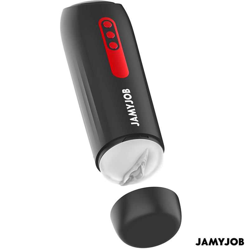 JAMYJOB - PHANTOM MASTURBADOR VAGINA AUTOMÁTICO 5 MODOS SUCCIONADOR Y EMPUJE - JUGUETES BIENESTAR - El Arte del Placer