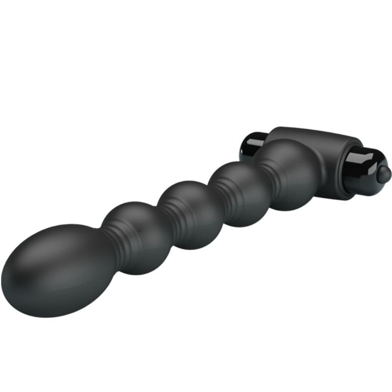 PRETTY LOVE - LYNN PLUG ANAL SILICONA 10 VIBRACIONES NEGRO - Anal - El Arte del Placer