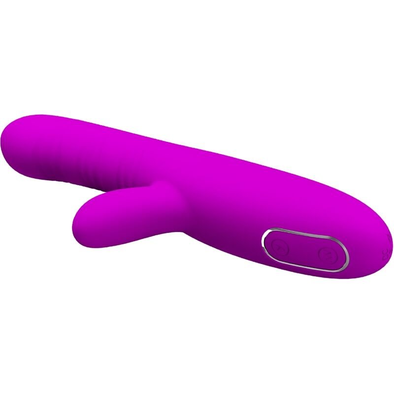 PRETTY LOVE - ANGELIQUE VIBRADOR MULTIFUNCIÓN + ESTIMULADOR DE CLÍTORIS MORADO - JUGUETES BIENESTAR - El Arte del Placer