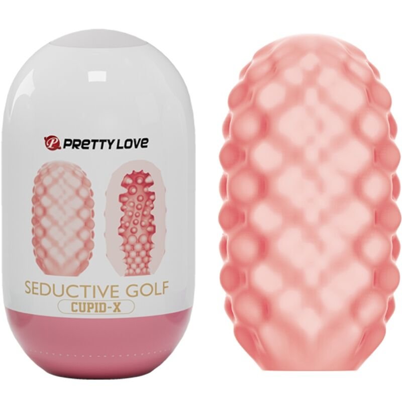 PRETTY LOVE - CUPID X MASTURBADOR MASCULINO ROSA - JUGUETES BIENESTAR - El Arte del Placer