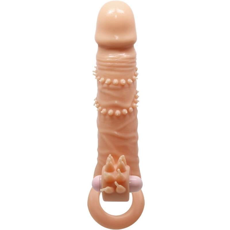 PRETTY LOVE - CONNOR FUNDA PARA PENE + ESTIMULADOR DE CLÍTORIS NATURAL - Accesorios para el pene - El Arte del Placer