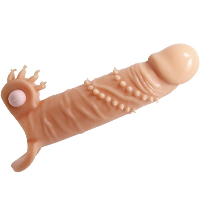 PRETTY LOVE - CONNOR FUNDA PARA PENE + ESTIMULADOR DE CLÍTORIS NATURAL - Accesorios para el pene - El Arte del Placer
