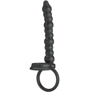 PRETTY LOVE - DILLION ANILLO PENE PARA DOBLE PENETRACIÓN NEGRO - Sin categorizar - El Arte del Placer