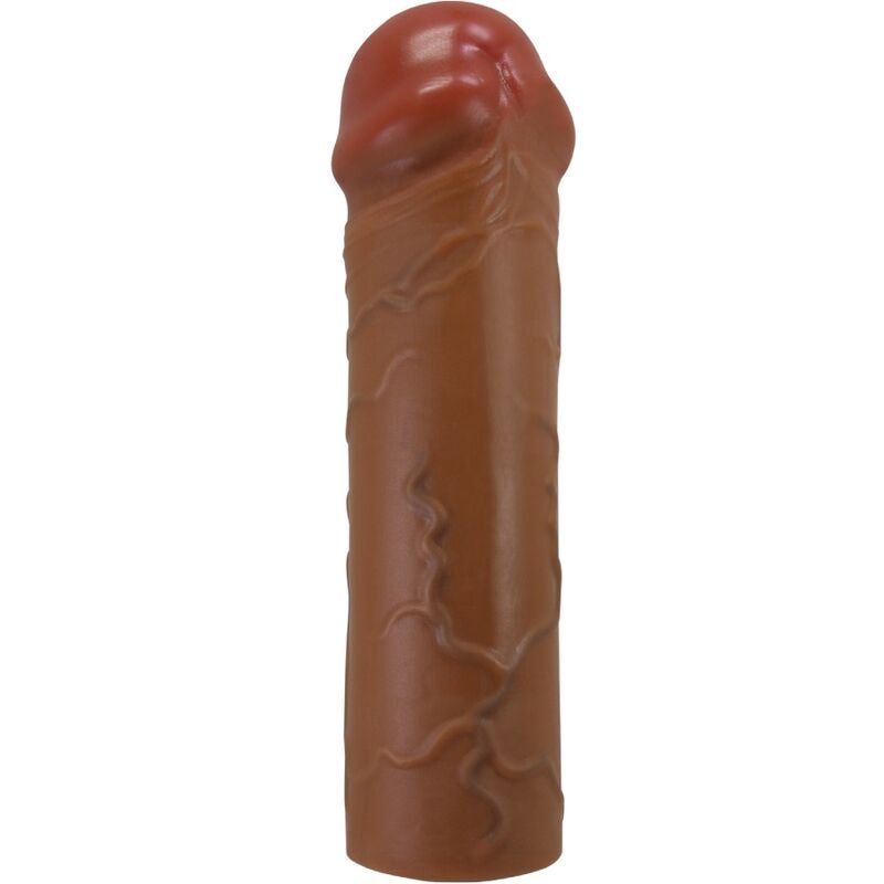 PRETTY LOVE - NILE FUNDA PARA PENE CON EXTENSIÓN DE 2.5 CM MULATO - Accesorios para el pene - El Arte del Placer