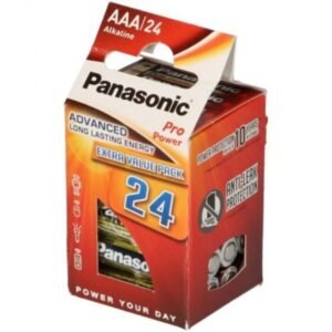 PANASONIC - PRO POWER PILA ALCALINA AAA LR03 PACK*24 - ARTÍCULOS VARIOS - El Arte del Placer