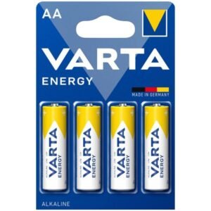 VARTA - ENERGY PILA ALCALINA AA LR6 BLISTER*4 - ARTÍCULOS VARIOS - El Arte del Placer