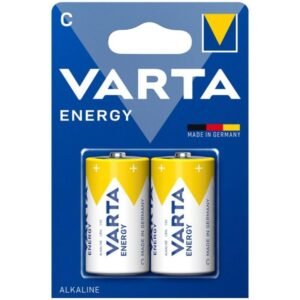 VARTA - ENERGY PILA ALCALINA C LR14 BLISTER*2 - ARTÍCULOS VARIOS - El Arte del Placer