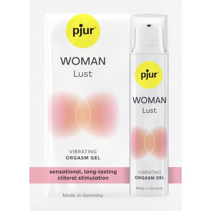 PJUR - WOMAN LUST MONODOSIS GEL VIBRADOR PARA ORGASMO 1.5 ML - DROGUERÍA - El Arte del Placer