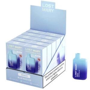LOST MARY - BM600 VAPER NICOTINA 2% DESECHABLE SABOR ARÁNDANOS HELADOS - ARTÍCULOS VARIOS - El Arte del Placer