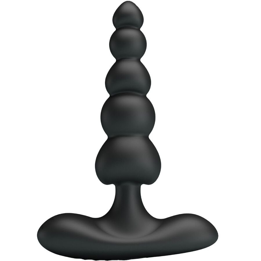 PRETTY LOVE - CORBAN VIBRADOR ANAL 10 VIBRACIONES NEGRO - JUGUETES BIENESTAR - El Arte del Placer