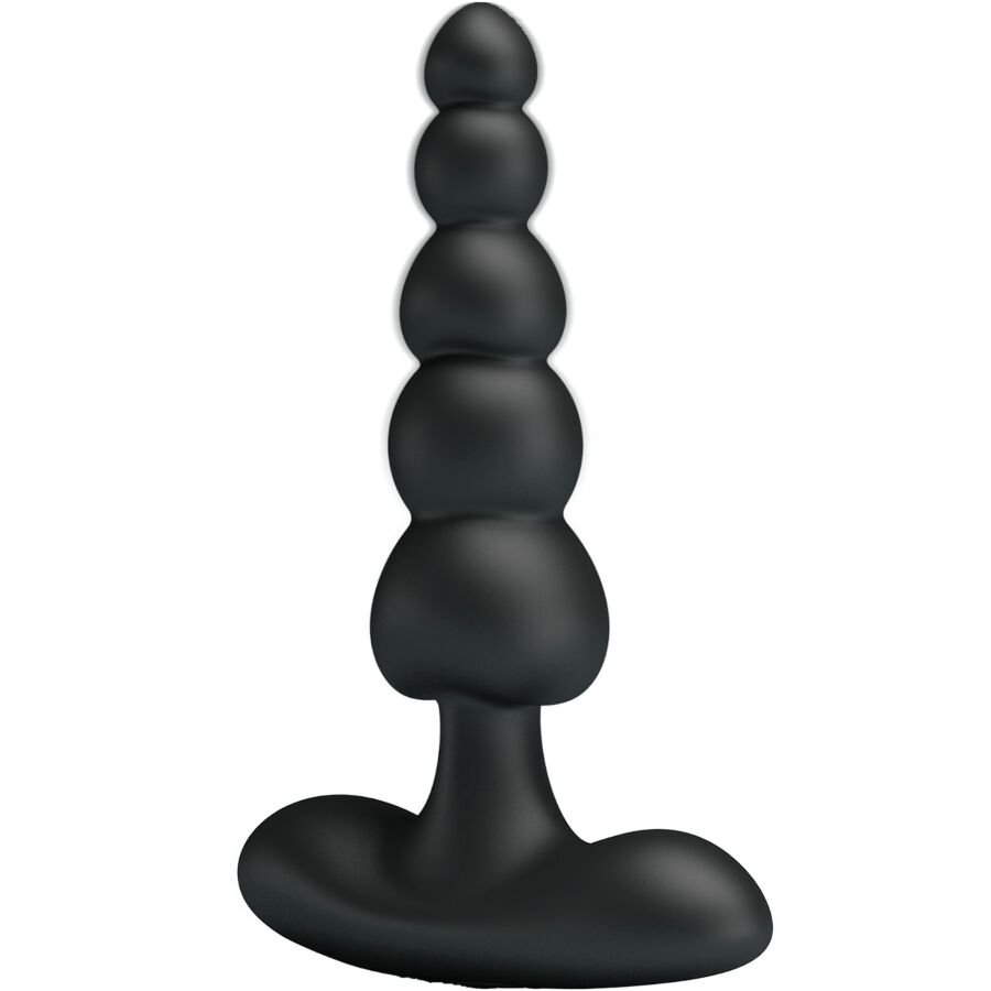 PRETTY LOVE - CORBAN VIBRADOR ANAL 10 VIBRACIONES NEGRO - JUGUETES BIENESTAR - El Arte del Placer