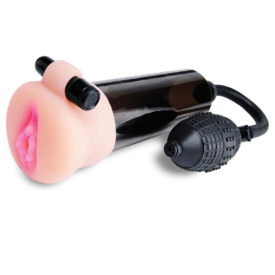 PUMP WORX - BOMBA DE SUCCIONADOR CON MASTURBADOR - Accesorios para el pene - El Arte del Placer
