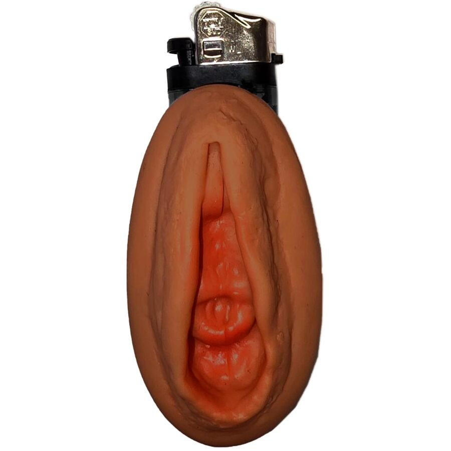 DIABLO PICANTE - MECHERO VAGINA MULATA - Artículos divertidos - El Arte del Placer