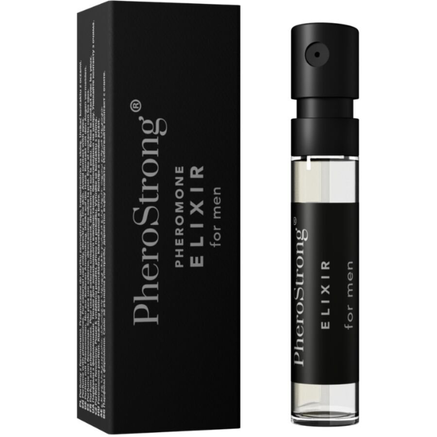 PHEROSTRONG - ELIXIR DE FEROMONAS PARA HOMBRE 2 ML - DROGUERÍA - El Arte del Placer