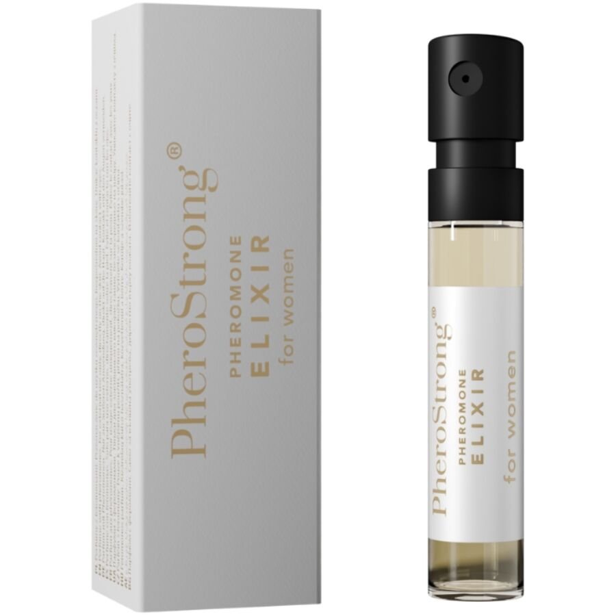 PHEROSTRONG - ELIXIR DE FEROMONAS PARA MUJER 2 ML - DROGUERÍA - El Arte del Placer