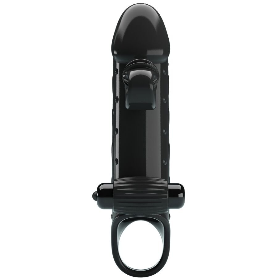 ROMANCE - FUNDA PARA PENE CON VIBRACIÓN NEGRO - Accesorios para el pene - El Arte del Placer