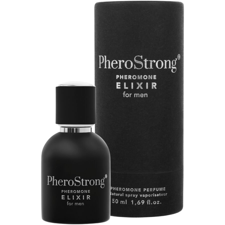 PHEROSTRONG - ELIXIR DE FEROMONAS PARA HOMBRE 50 ML - DROGUERÍA - El Arte del Placer