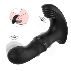 ARMONY - VIBRADOR ANAL PRÓSTATA CONTROL REMOTO NEGRO - Anal - El Arte del Placer